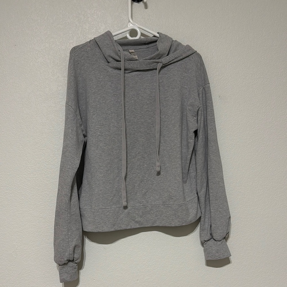 Alo Gray Women's Hoodie - So soft! Size large.